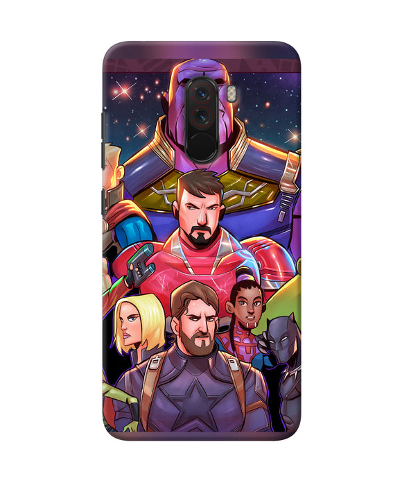 Avengers Animate Poco F1 Back Cover