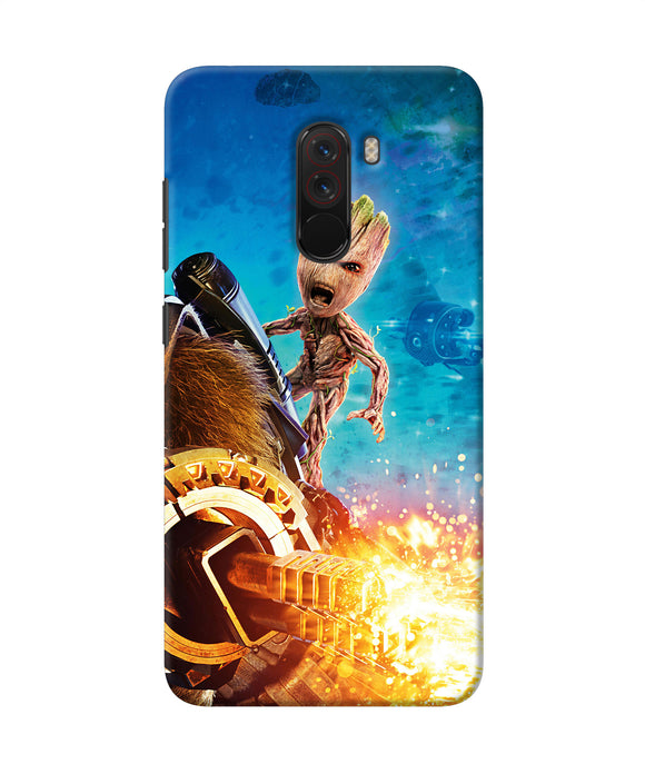 Groot Angry Poco F1 Back Cover