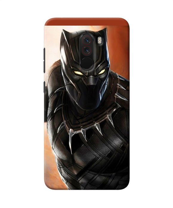Black Penthon Super Hero Poco F1 Back Cover
