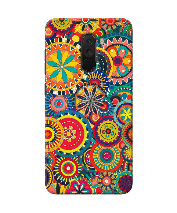 Colorful Circle Pattern Poco F1 Back Cover
