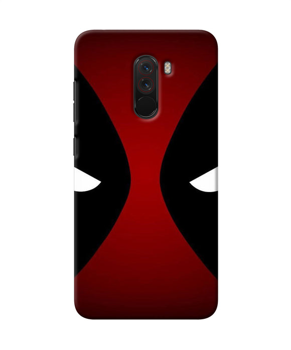 Deadpool Eyes Poco F1 Back Cover