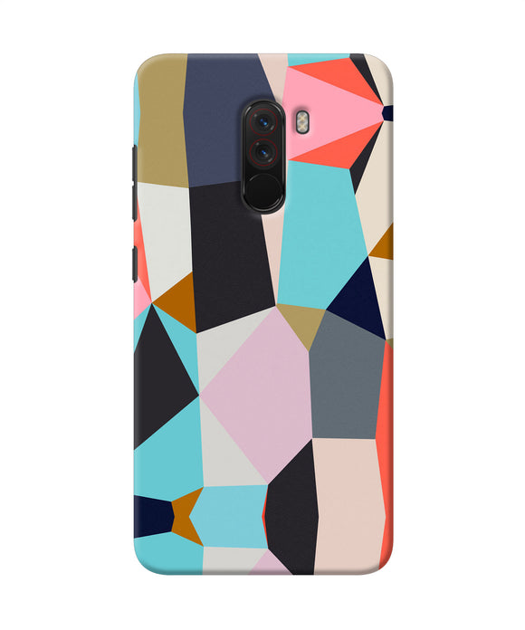Abstract Colorful Shapes Poco F1 Back Cover