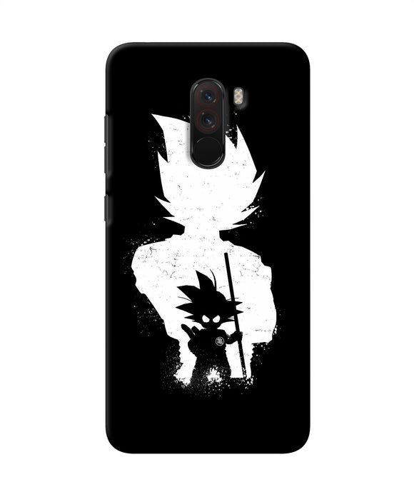 Goku Night Little Character Poco F1 Back Cover