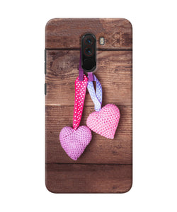 Two Gift Hearts Poco F1 Back Cover
