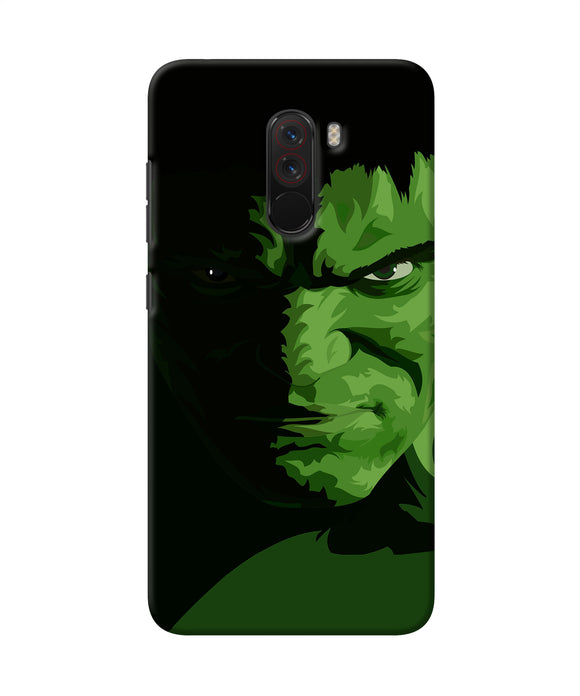 Hulk Green Painting Poco F1 Back Cover