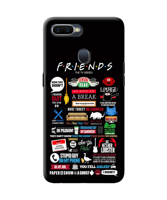 Friends Oppo F9 / F9 Pro Back Cover