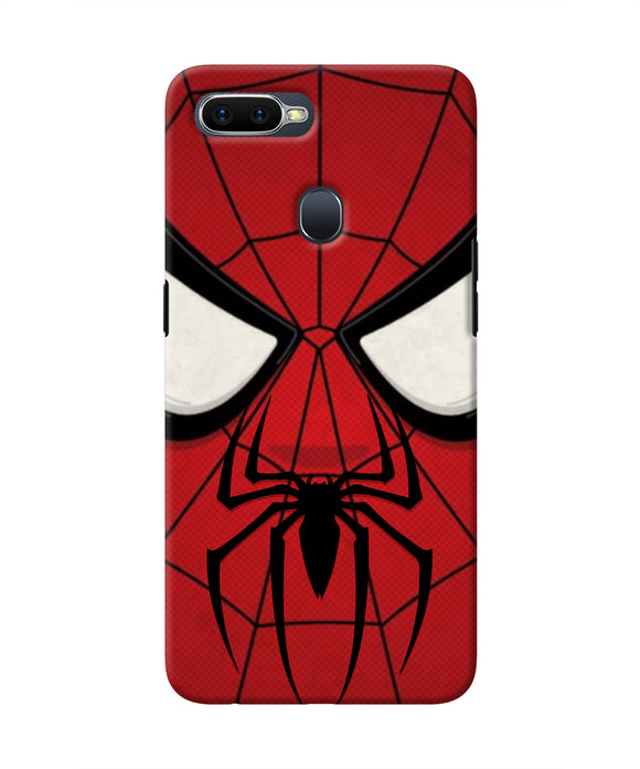 Spiderman Face Oppo F9/F9 Pro Real 4D Back Cover