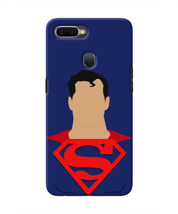 Superman Cape Oppo F9/F9 Pro Real 4D Back Cover