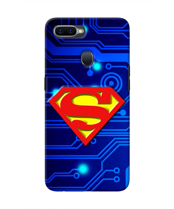 Superman Abstract Oppo F9/F9 Pro Real 4D Back Cover