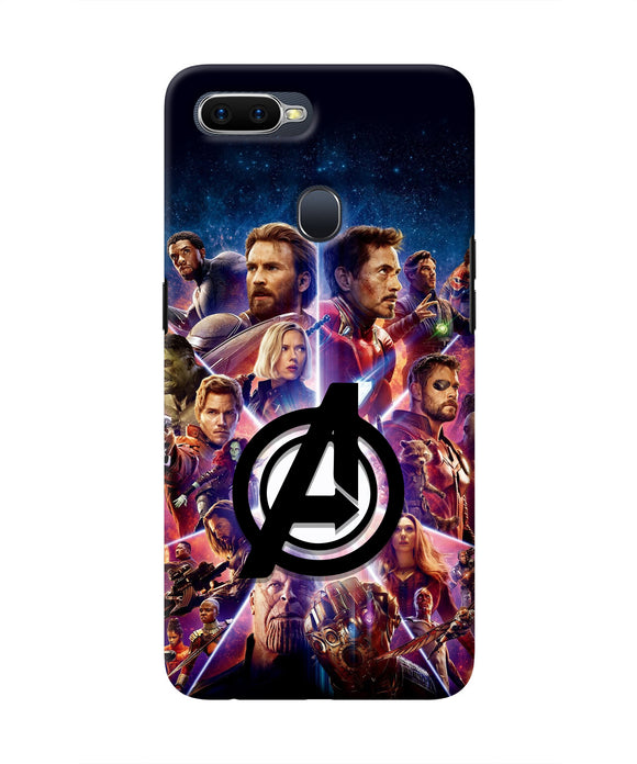 Avengers Superheroes Oppo F9/F9 Pro Real 4D Back Cover