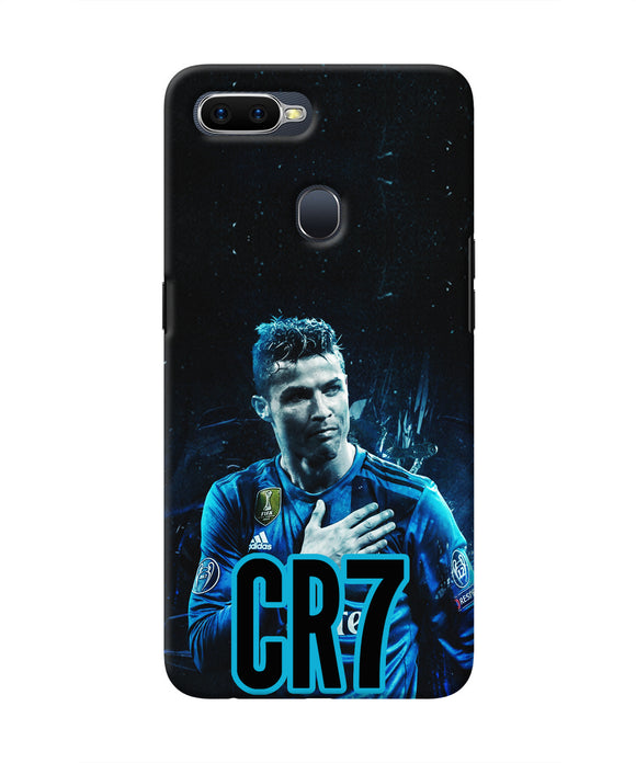 Christiano Ronaldo Blue Oppo F9/F9 Pro Real 4D Back Cover