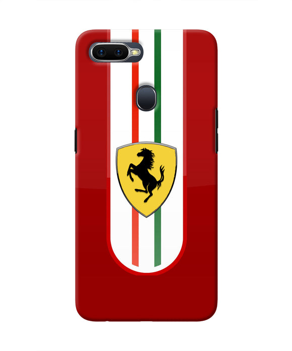 Ferrari Art Oppo F9/F9 Pro Real 4D Back Cover