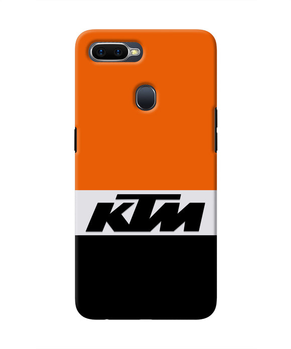 KTM Colorblock Oppo F9/F9 Pro Real 4D Back Cover