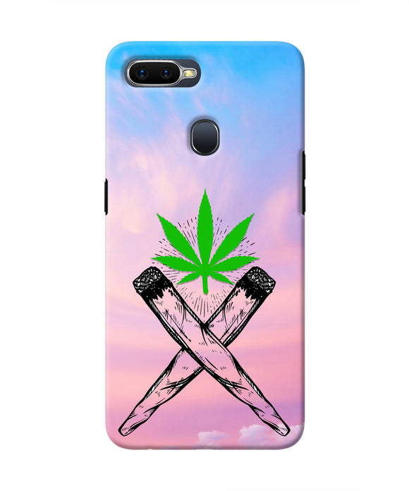 Weed Dreamy Oppo F9/F9 Pro Real 4D Back Cover