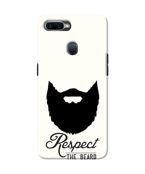 Respect the Beard Oppo F9/F9 Pro Real 4D Back Cover