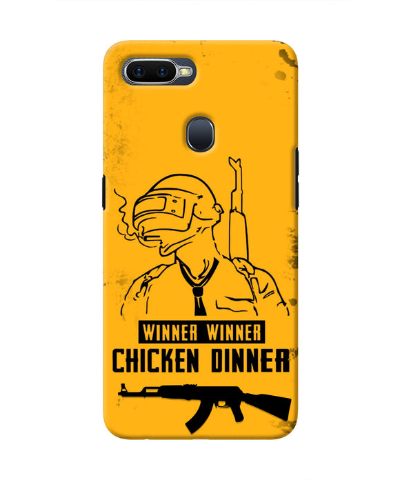 PUBG Chicken Dinner Oppo F9/F9 Pro Real 4D Back Cover