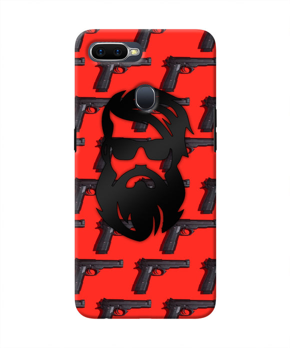 Rocky Bhai Beard Look Oppo F9/F9 Pro Real 4D Back Cover
