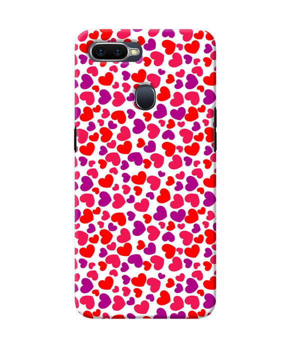 Heart Print Oppo F9 / F9 Pro Back Cover