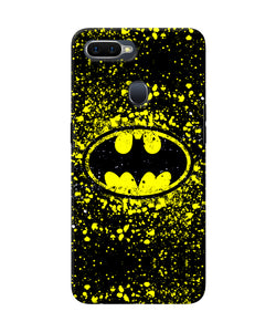 Batman Last Knight Print Yellow Oppo F9 / F9 Pro Back Cover