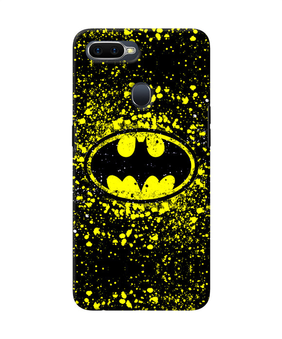 Batman Last Knight Print Yellow Oppo F9 / F9 Pro Back Cover