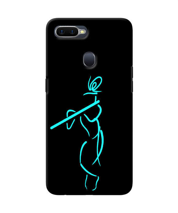 Lord Krishna Sketch Oppo F9 / F9 Pro Back Cover