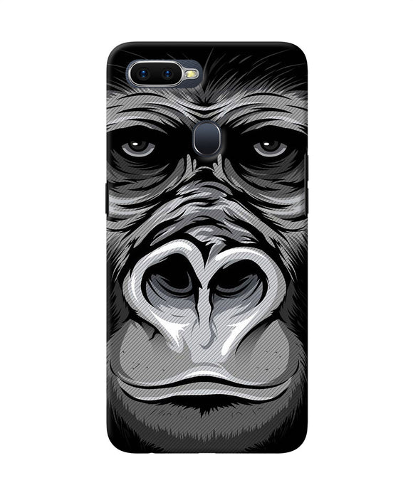 Black Chimpanzee Oppo F9 / F9 Pro Back Cover