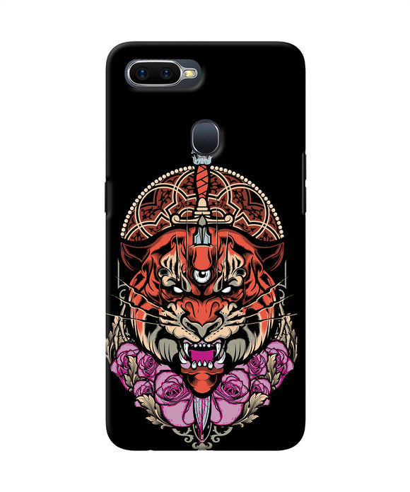 Abstract Tiger Oppo F9 / F9 Pro Back Cover