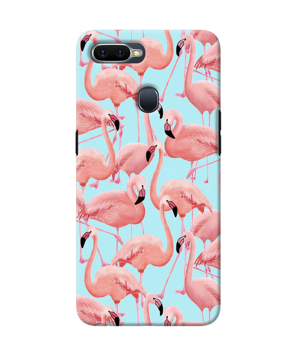 Abstract Sheer Bird Print Oppo F9 / F9 Pro Back Cover