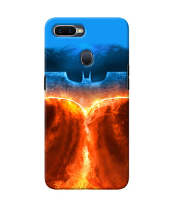 Burning Batman Logo Oppo F9 / F9 Pro Back Cover