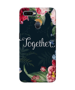 Together Flower Oppo F9 / F9 Pro Back Cover