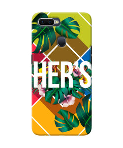 His Her Two Oppo F9 / F9 Pro Back Cover