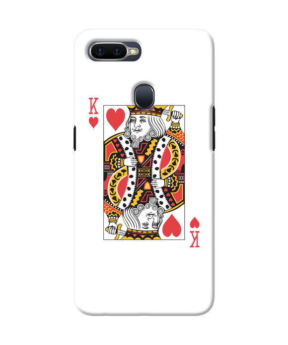 Heart King Card Oppo F9 / F9 Pro Back Cover