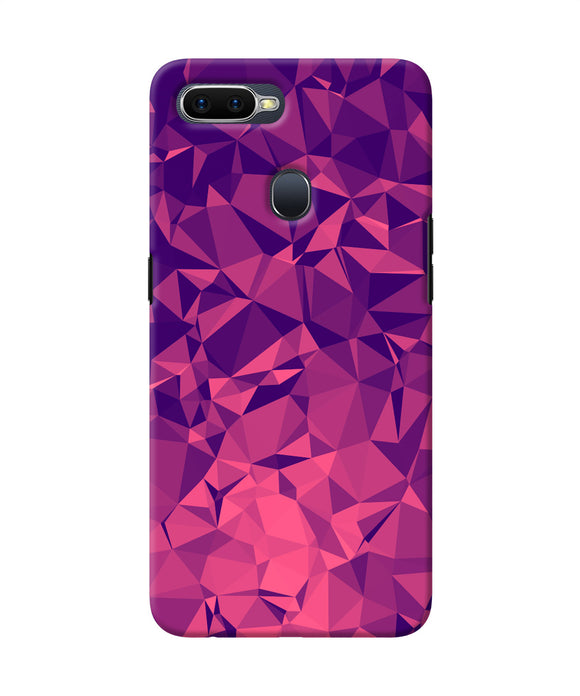 Abstract Red Blue Shine Oppo F9 / F9 Pro Back Cover