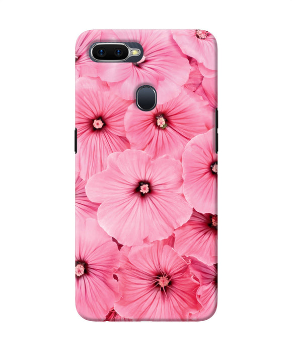 Pink Flowers Oppo F9 / F9 Pro Back Cover