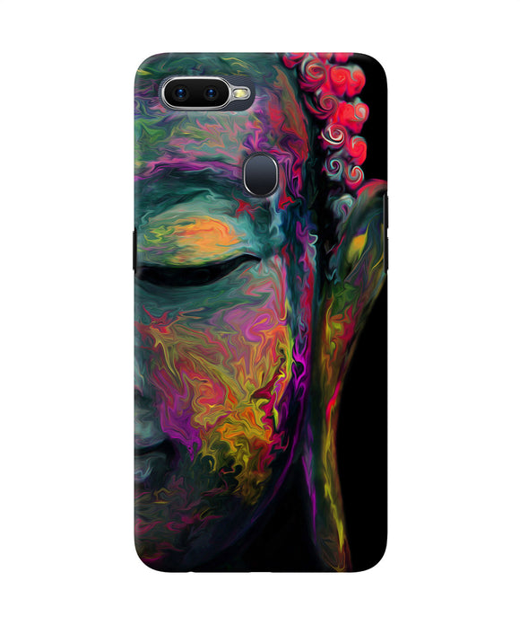Buddha Face Painting Oppo F9 / F9 Pro Back Cover