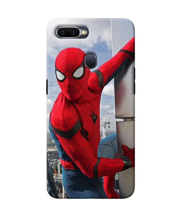 Spiderman On The Wall Oppo F9 / F9 Pro Back Cover