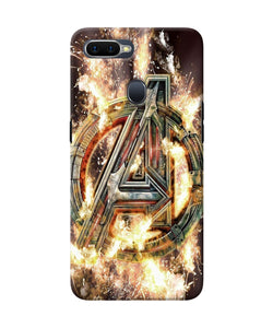 Avengers Burning Logo Oppo F9 / F9 Pro Back Cover