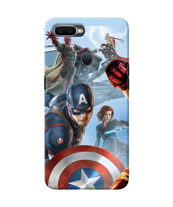 Avengers On The Sky Oppo F9 / F9 Pro Back Cover