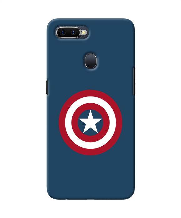 Captain America Logo Oppo F9 / F9 Pro Back Cover