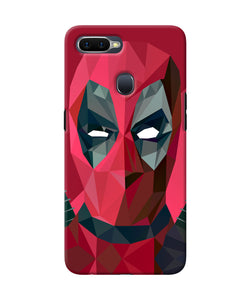 Abstract Deadpool Full Mask Oppo F9 / F9 Pro Back Cover