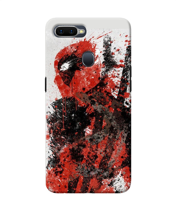 Deadpool Rugh Sketch Oppo F9 / F9 Pro Back Cover