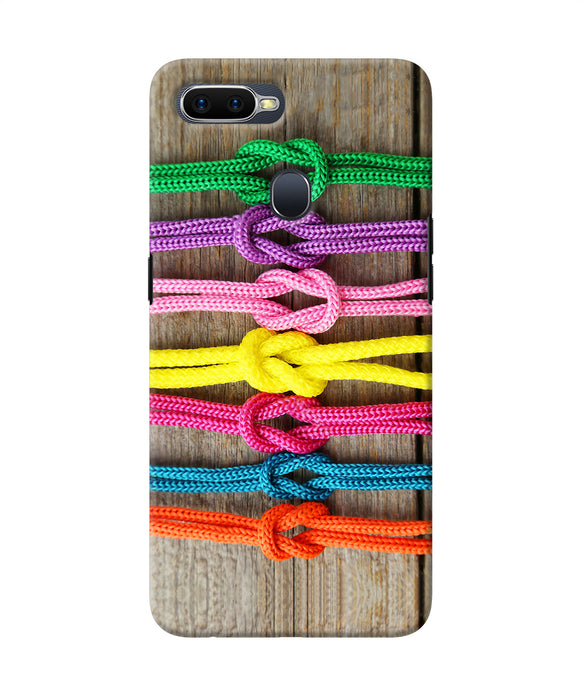 Colorful Shoelace Oppo F9 / F9 Pro Back Cover