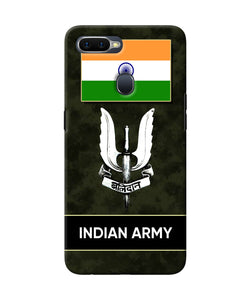 Indian Flag Balidan Logo Oppo F9 / F9 Pro Back Cover