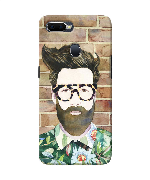 Beard Man With Glass Oppo F9 / F9 Pro Back Cover