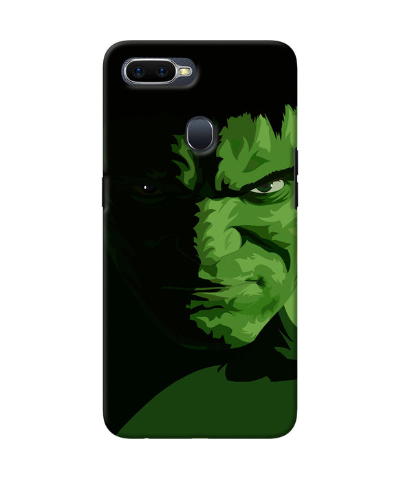 Hulk Green Painting Oppo F9 / F9 Pro Back Cover