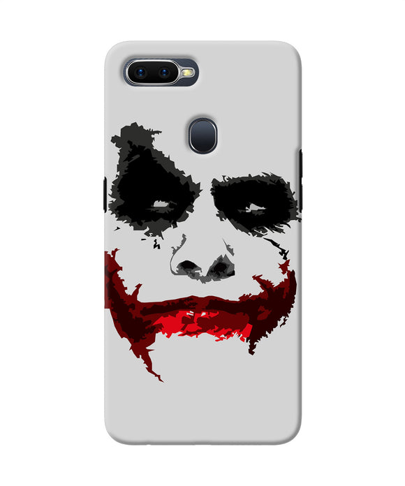 Joker Dark Knight Red Smile Oppo F9 / F9 Pro Back Cover