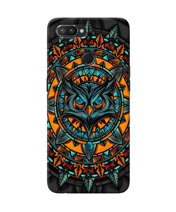 Angry Owl Art Realme 2 Pro Back Cover
