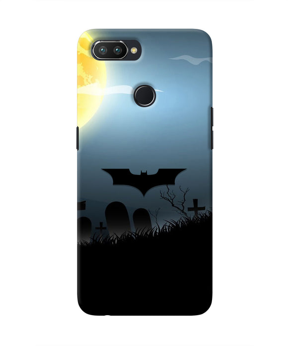 Batman Scary cemetry Realme 2 Pro Real 4D Back Cover