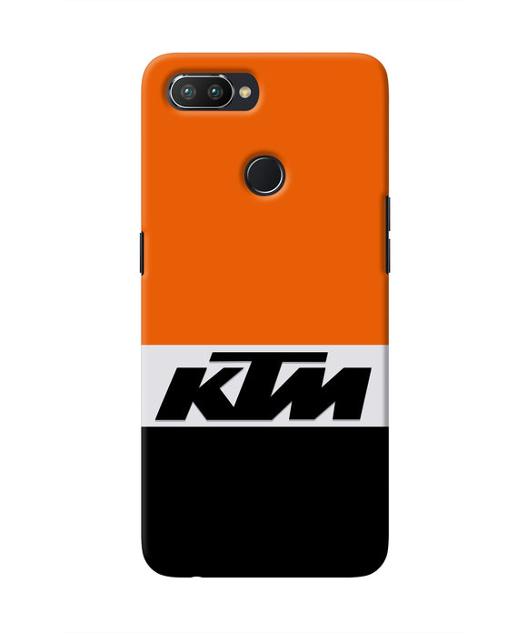 KTM Colorblock Realme 2 Pro Real 4D Back Cover