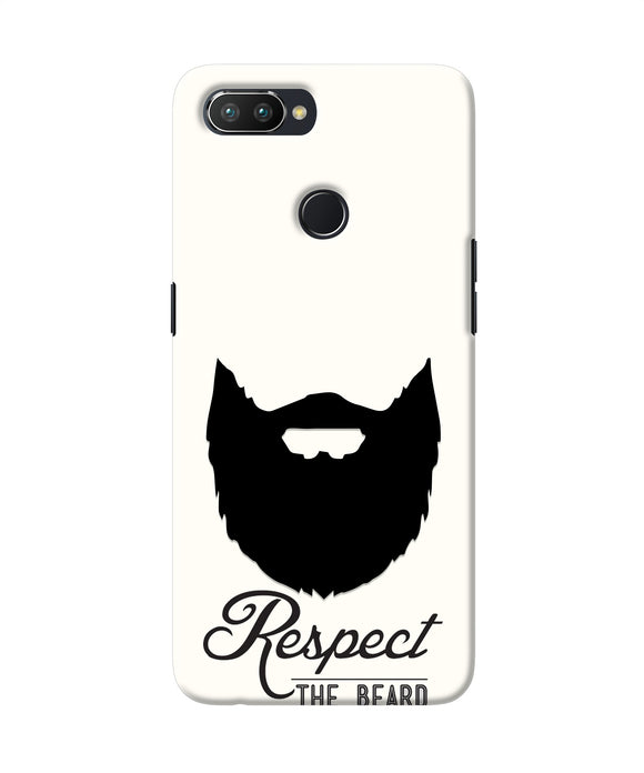 Respect the Beard Realme 2 Pro Real 4D Back Cover